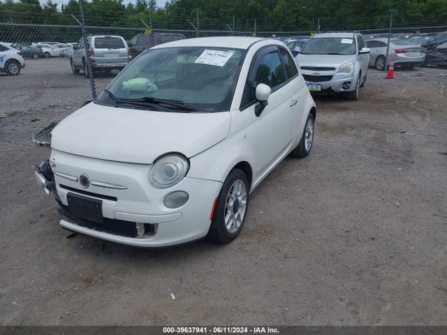2012 FIAT 500 3C3CFFAR4CT112503 Photo 1