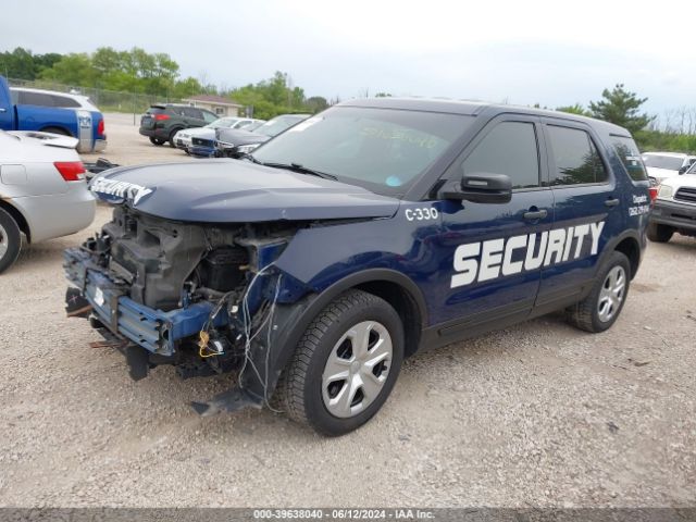 1FM5K8AR2GGA19237 Ford Utility Police Interceptor