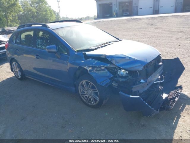 JF1GPAY68F8249252 Subaru Impreza 2.0i Sport Premium