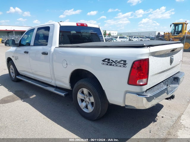 1C6RR7ST0KS566168 RAM 1500 Classic Tradesman  4x4 6'4 Box