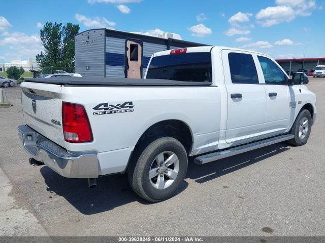 1C6RR7ST0KS566168 RAM 1500 Classic Tradesman  4x4 6'4 Box