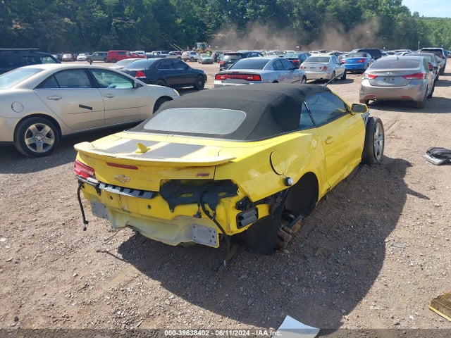 Chevrolet Camaro 2lt 2014 2G1FG3D3XE9164101 Image 4