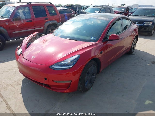 Tesla Model 3 Long Range Dual Motor All-wheel Drive 2022 5YJ3E1EB0NF245453 Image 2