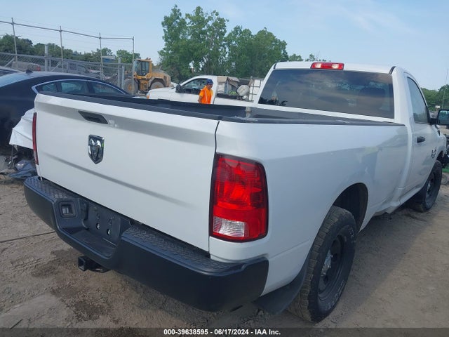 RAM 1500 Classic Tradesman Regular Cab 4x2 8' Box 2021 3C6JR6DG5MG569620 Image 4