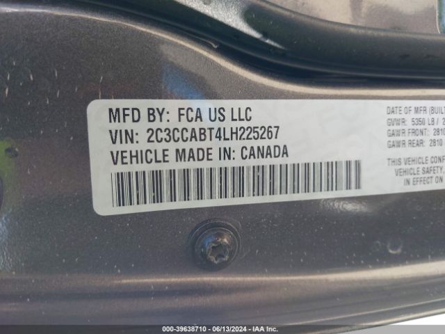 2C3CCABT4LH225267 Chrysler 300 300s