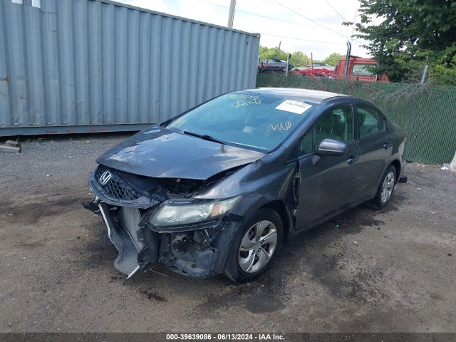 Honda Civic Lx 2015 19XFB2F56FE705937 Image 2