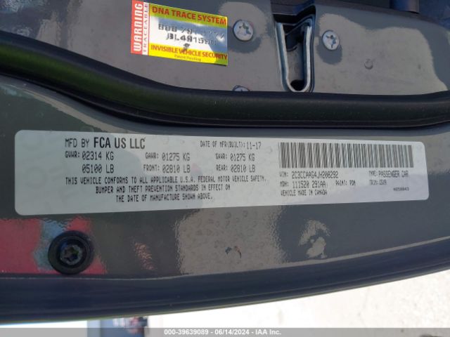 2C3CCAAG4JH208292 Chrysler 300 Touring