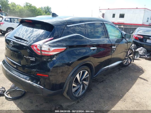 5N1AZ2MHXJN131605 Nissan Murano Platinum