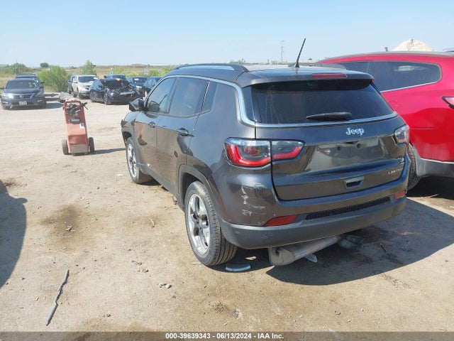3C4NJCCB2JT406724 Jeep Compass Limited Fwd