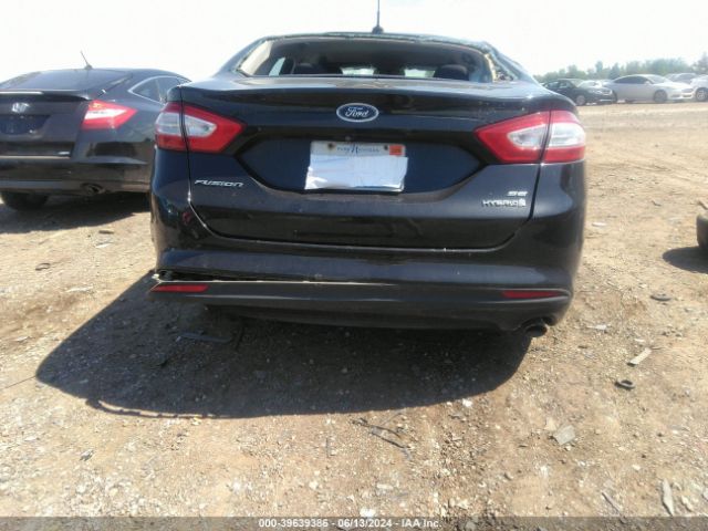 3FA6P0LU9FR291391 Ford Fusion Hybrid Se