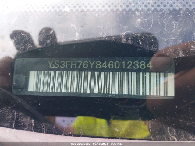 2004 SAAB 9-3 YS3FH76Y846012384 Photo 8