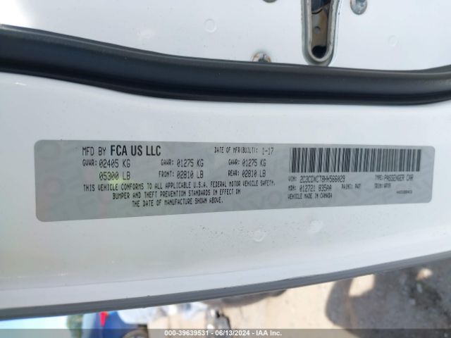 2C3CDXCT8HH566029 Dodge Charger R/t Rwd