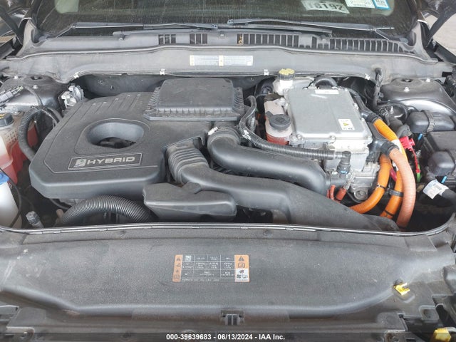 Ford Fusion Hybrid Se 2019 3FA6P0LU5KR257619 Image 10