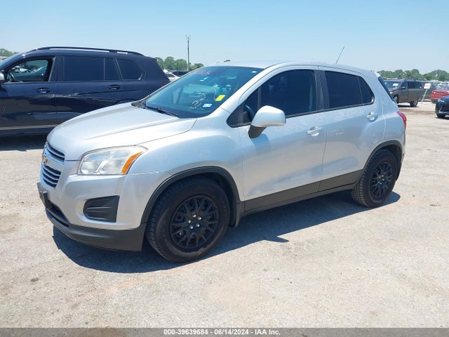 Chevrolet Trax 1ls 2015 KL7CJKSB9FB217481 Image 2