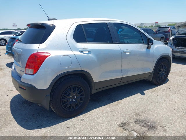 Chevrolet Trax 1ls 2015 KL7CJKSB9FB217481 Image 4