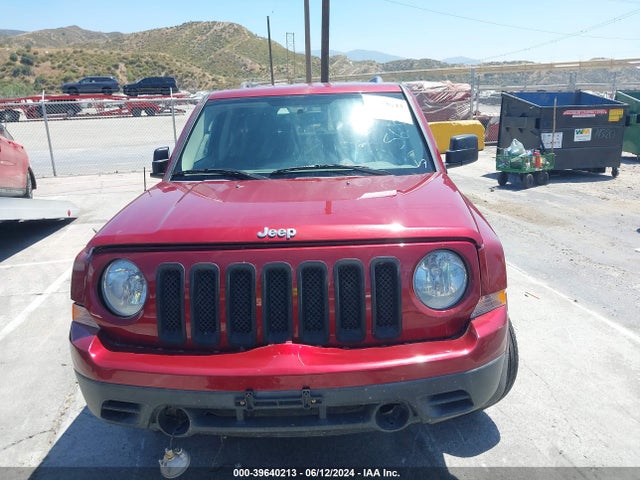 1C4NJRBB0HD165654 Jeep Patriot Sport 4x4