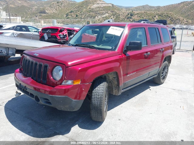 1C4NJRBB0HD165654 Jeep Patriot Sport 4x4