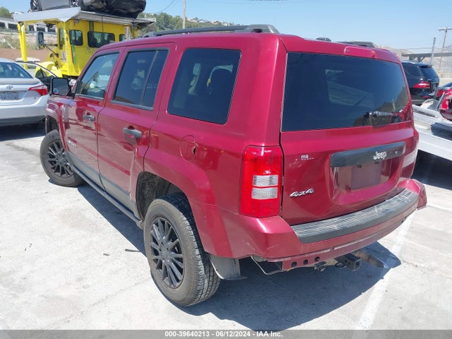1C4NJRBB0HD165654 Jeep Patriot Sport 4x4