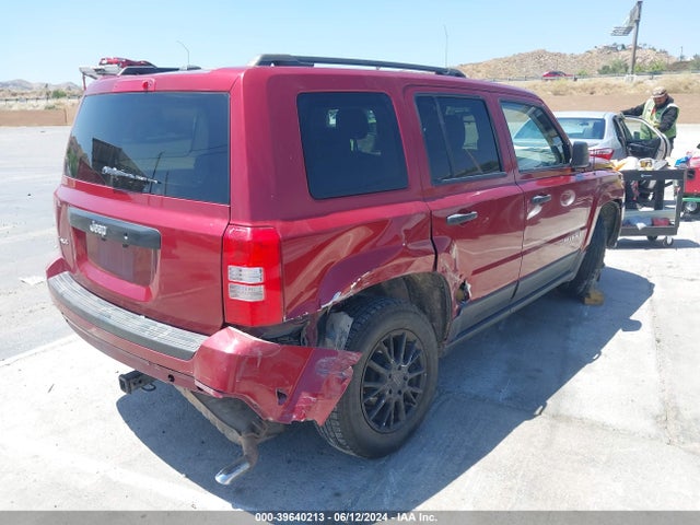 1C4NJRBB0HD165654 Jeep Patriot Sport 4x4