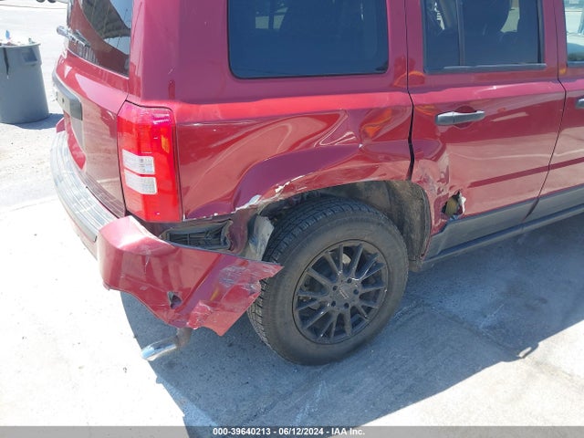 1C4NJRBB0HD165654 Jeep Patriot Sport 4x4
