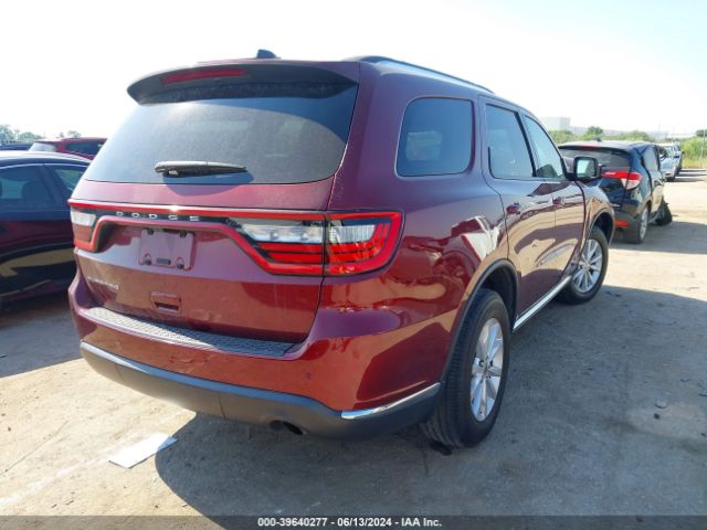 1C4RDHAG5MC553821 Dodge Durango Sxt Plus Rwd