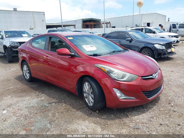 Hyundai ELANTRA SE 2014 5NPDH4AE3EH538178 Image 1