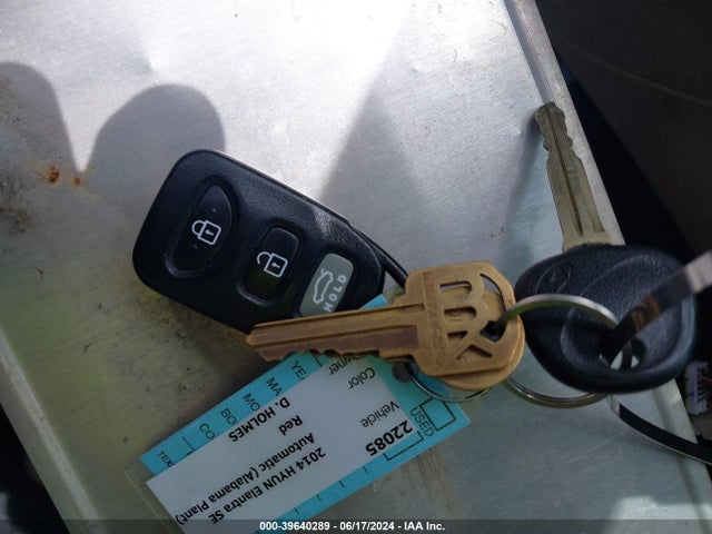 Hyundai ELANTRA SE 2014 5NPDH4AE3EH538178 Image 11