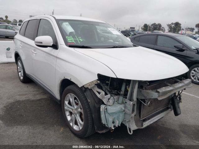 39640342 :رقم المزاد ، JA4AD3A36FZ010548 vin ، 2015 Mitsubishi Outlander Se مزاد بيع