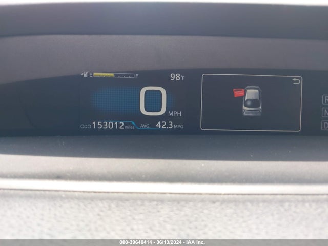 Toyota Prius Two 2016 JTDKBRFU7G3011233 Image 7