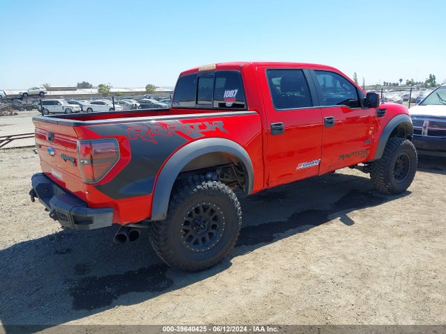 Ford F-150 Svt Raptor 2014 1FTFW1R63EFC72858 Image 4