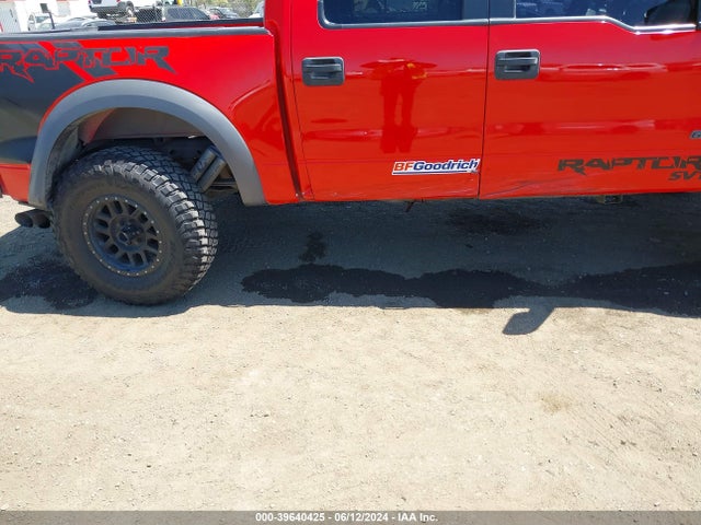 Ford F-150 Svt Raptor 2014 1FTFW1R63EFC72858 Image 6