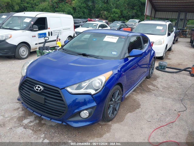 Hyundai Veloster Turbo R-spec 2014 KMHTC6AE6EU202368 Image 2