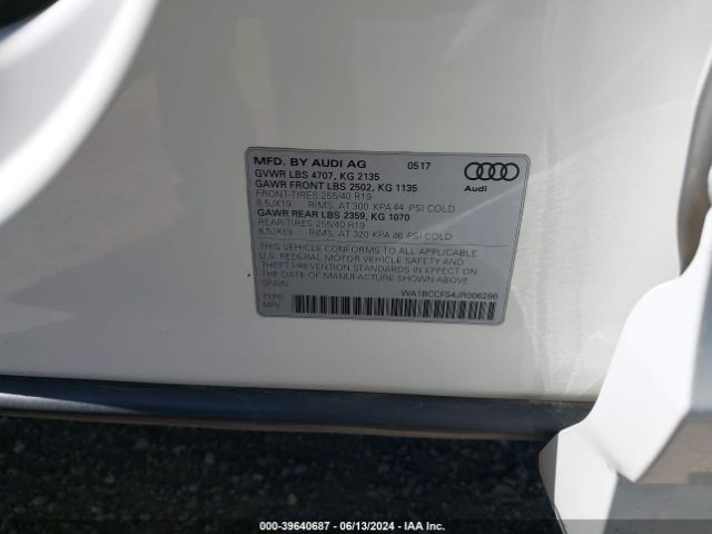 WA1BCCFS4JR006286 Audi Q3 2.0t Premium/2.0t Sport Premium