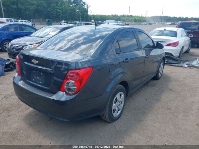 1G1JA5SG0E4116087 Chevrolet Sonic Ls Auto