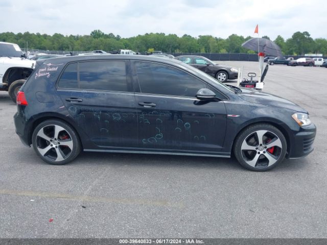 3VW5T7AU3FM103505 Volkswagen Golf Gti 2.0t Autobahn 4-door