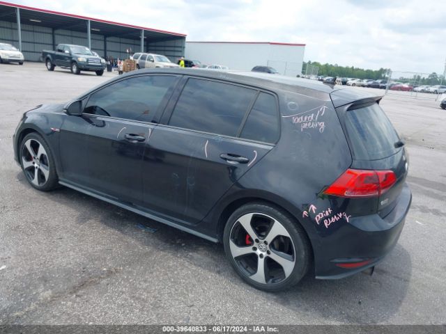 3VW5T7AU3FM103505 Volkswagen Golf Gti 2.0t Autobahn 4-door