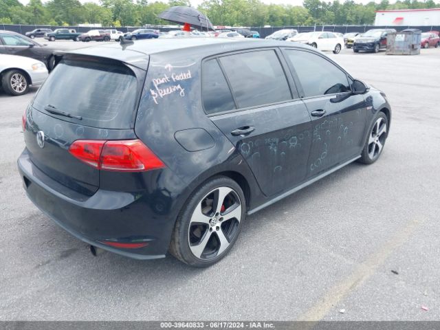 3VW5T7AU3FM103505 Volkswagen Golf Gti 2.0t Autobahn 4-door