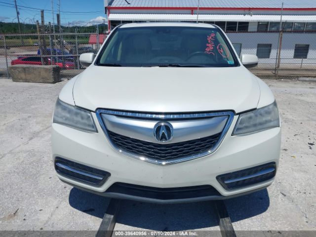 5FRYD3H4XFB009023 Acura Mdx Technology Package