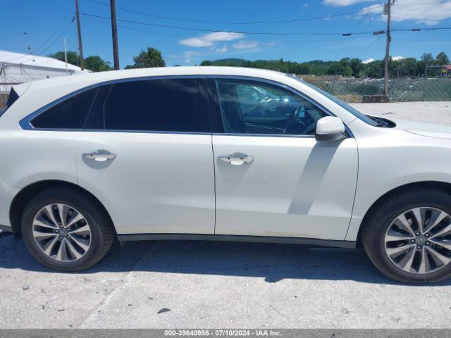 5FRYD3H4XFB009023 Acura Mdx Technology Package