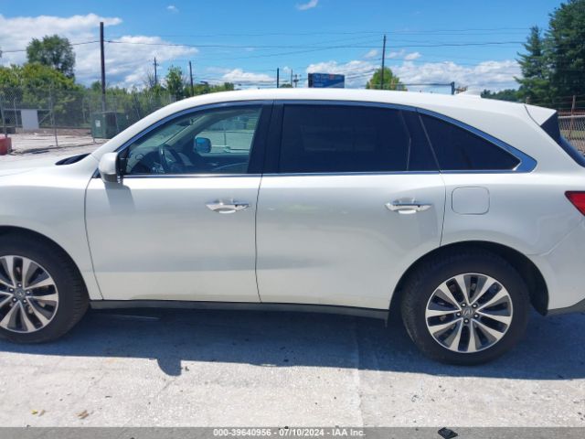 5FRYD3H4XFB009023 Acura Mdx Technology Package