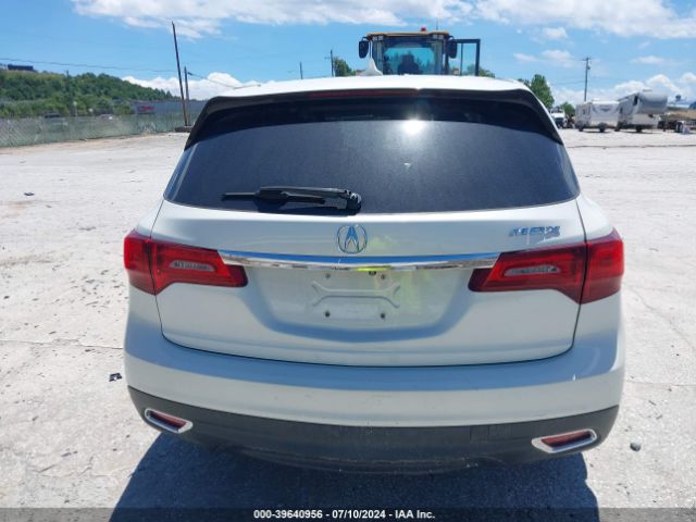 5FRYD3H4XFB009023 Acura Mdx Technology Package