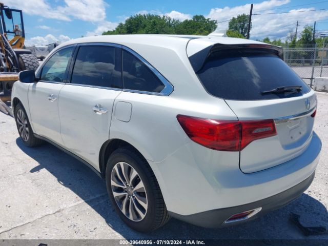 5FRYD3H4XFB009023 Acura Mdx Technology Package
