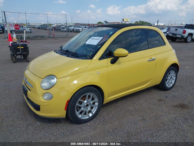 2012 FIAT 500C 3C3CFFDR9CT120155 Photo 1
