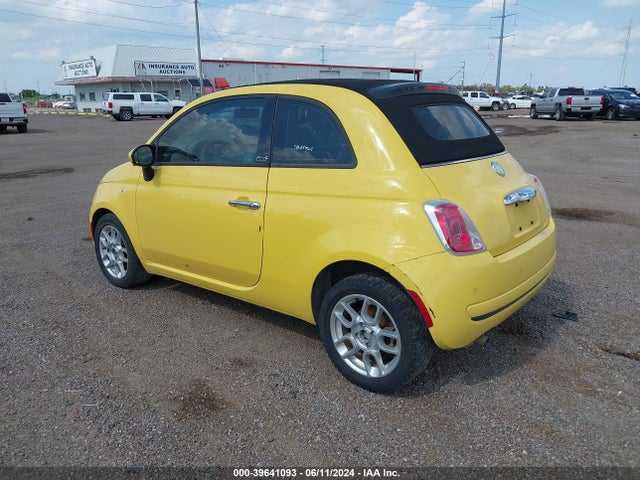 2012 FIAT 500C 3C3CFFDR9CT120155 Photo 2