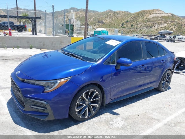 Toyota COROLLA SE 2020 JTDS4RCE2LJ034903 Image 2