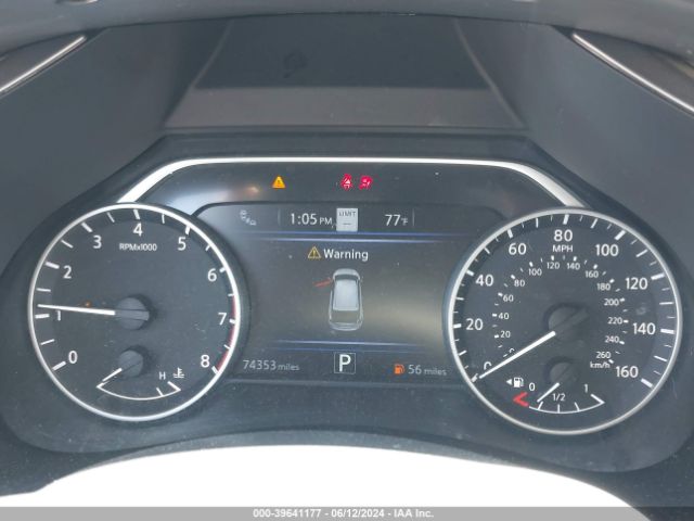 5N1AZ2MJ0KN115997 Nissan Murano Platinum