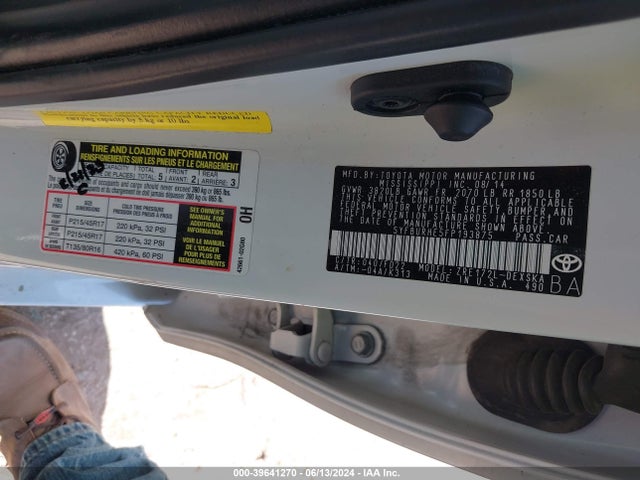 Toyota Corolla S Plus 2015 5YFBURHE5FP193875 Image 9