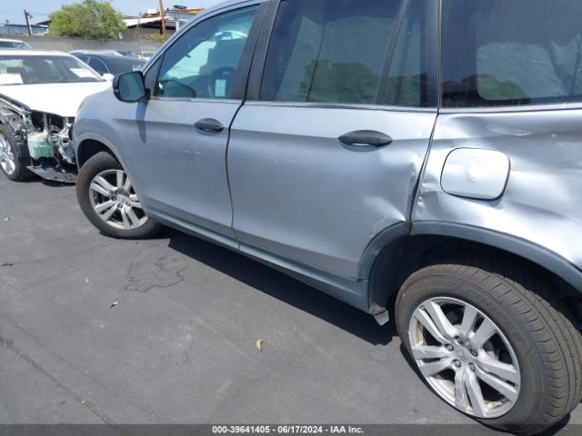 5FNYF6H16GB078229 Honda PILOT LX