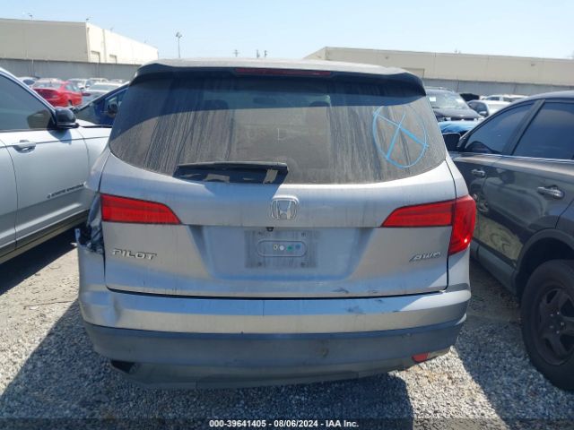 5FNYF6H16GB078229 Honda PILOT LX