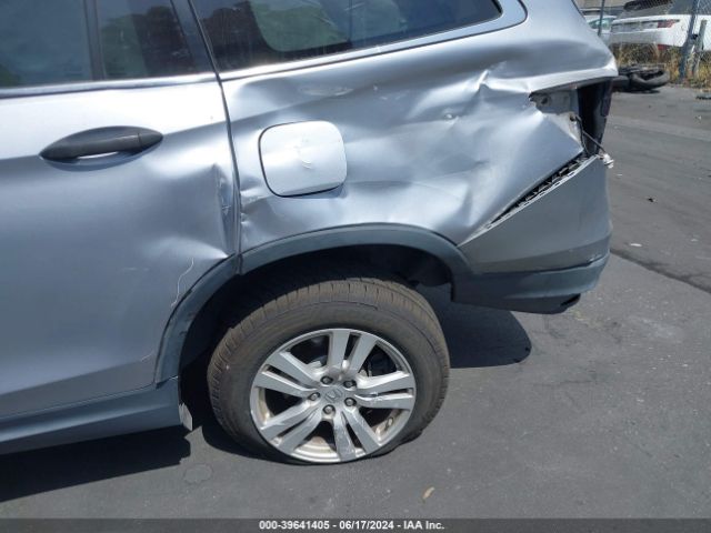 5FNYF6H16GB078229 Honda PILOT LX